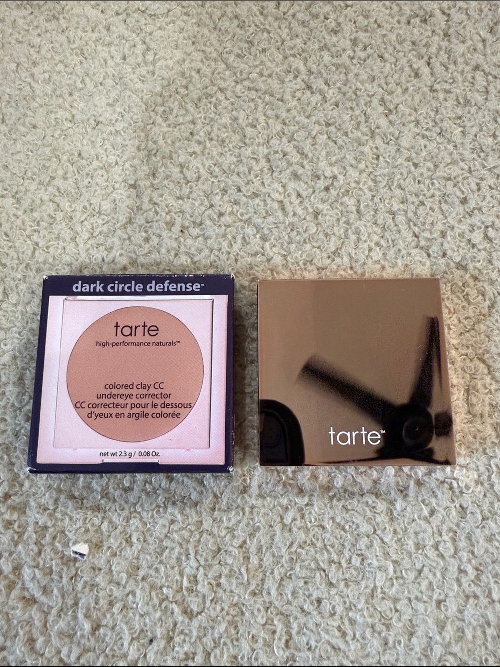 tarte Colored Clay CC Undereye Corrector - Medium Tan/Peach BNIB